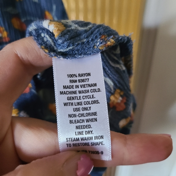 A.N.A Women's Size PXXL Tie Strap Tank Top - Picture 6 of 6